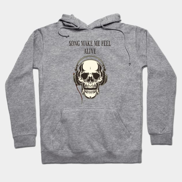 Song make me feel alive,I’m bones Hoodie by J Best Selling⭐️⭐️⭐️⭐️⭐️